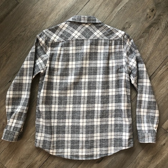 RVCA Boys Plaid Button Top​ - Picture 4 of 4
